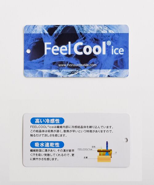 rps(アールピーエス)の「FeelCoolバカンスTシャツ(Tシャツ/カットソー・レディース・グレイッシュブルー/ミント/オフホワイト・フリー)」の6枚目の写真
