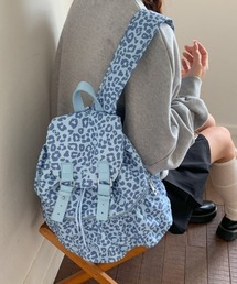 GEMEDA（ジェメダ）の「【2026SS新作】フリルミニリュック / ドット柄・レオパード柄 / ガーリー / 韓国ファッション / 通学バッグ（バックパック/リュック）」