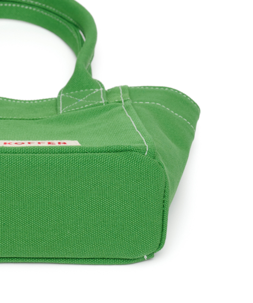 DER KOFFER（デルコッファー）の「SHOPPER CANVAS MINI [GREEN SPRING]（トートバッグ・レディース・グリーン・FREE）」の3枚目の写真