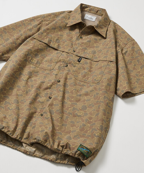 Foxfire(フォックスファイヤー)の「Foxfire/フォックスファイヤー 別注 フィッシングポケット ショートスリーブ スピンドルシャツ(シャツ/ブラウス・メンズ・グレー/その他9/ブラウン/ネイビー/オリーブ・MEDIUM/LARGE)」の5枚目の写真
