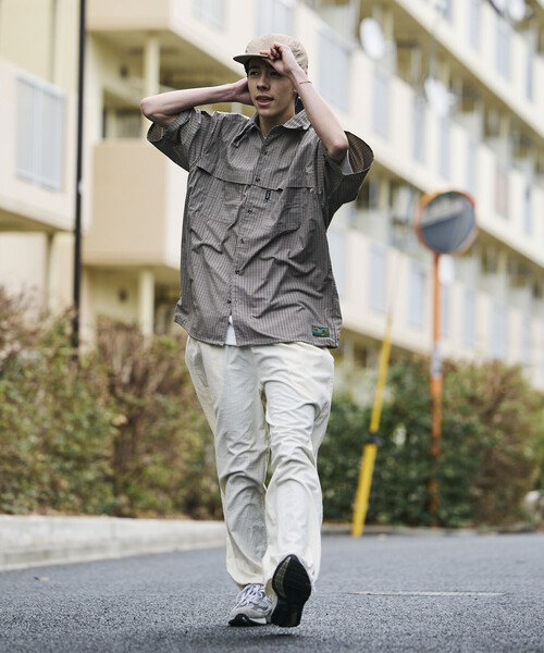 Foxfire(フォックスファイヤー)の「Foxfire/フォックスファイヤー 別注 フィッシングポケット ショートスリーブ スピンドルシャツ(シャツ/ブラウス・メンズ・グレー/その他9/ブラウン/ネイビー/オリーブ・MEDIUM/LARGE)」の11枚目の写真