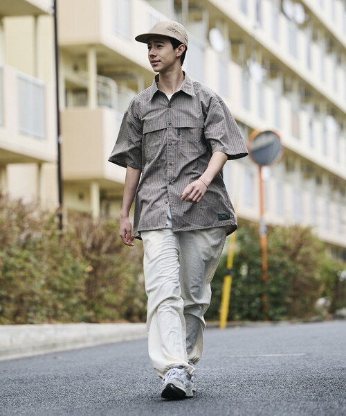 Foxfire(フォックスファイヤー)の「Foxfire/フォックスファイヤー 別注 フィッシングポケット ショートスリーブ スピンドルシャツ(シャツ/ブラウス・メンズ・グレー/その他9/ブラウン/ネイビー/オリーブ・MEDIUM/LARGE)」の12枚目の写真