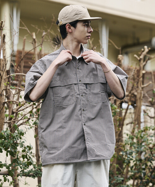 Foxfire(フォックスファイヤー)の「Foxfire/フォックスファイヤー 別注 フィッシングポケット ショートスリーブ スピンドルシャツ(シャツ/ブラウス・メンズ・グレー/その他9/ブラウン/ネイビー/オリーブ・MEDIUM/LARGE)」の14枚目の写真