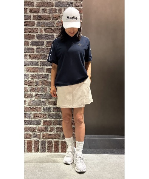 BRIEFING（ブリーフィング）の「【BRIEFING GOLF／ブリーフィングゴルフ】WOMEN’S LINE HIGHNECK RF（Tシャツ/カットソー・レディース・グレー/ブラウン系その他2/ネイビー/ホワイト/ブラック・S/M）」の5枚目の写真