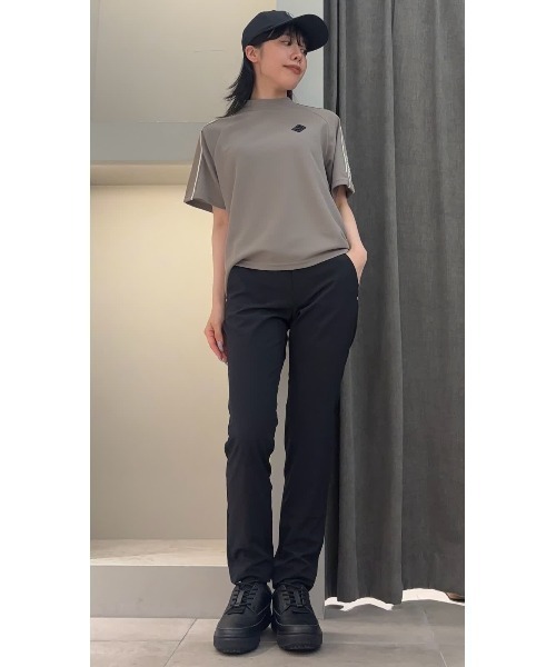 BRIEFING（ブリーフィング）の「【BRIEFING GOLF／ブリーフィングゴルフ】WOMEN’S LINE HIGHNECK RF（Tシャツ/カットソー・レディース・グレー/ブラウン系その他2/ネイビー/ホワイト/ブラック・S/M）」の4枚目の写真