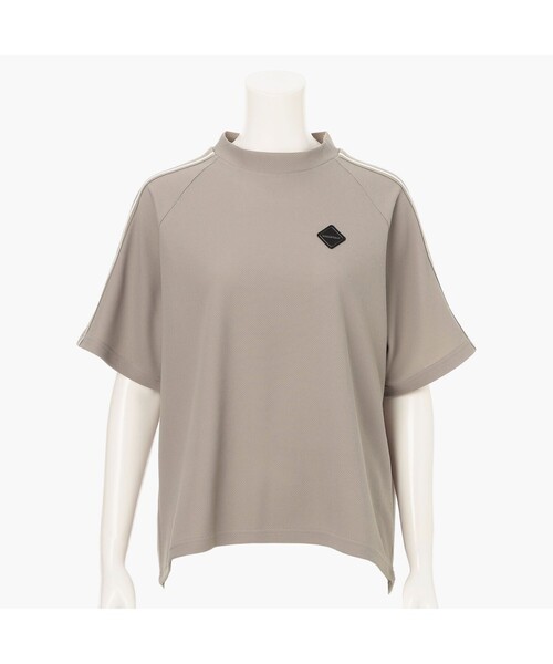 BRIEFING（ブリーフィング）の「【BRIEFING GOLF／ブリーフィングゴルフ】WOMEN’S LINE HIGHNECK RF（Tシャツ/カットソー・レディース・グレー/ブラウン系その他2/ネイビー/ホワイト/ブラック・S/M）」の6枚目の写真