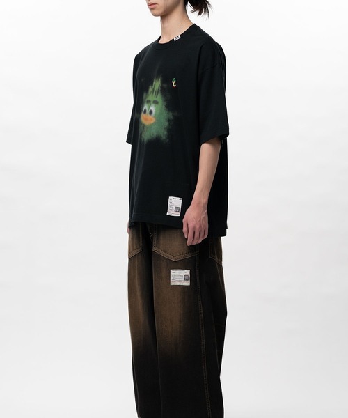 Maison MIHARA YASUHIRO（メゾンミハラヤスヒロ）の「【MIHARAYASUHIRO/ミハラヤスヒロ】Leon Printed T-shirt / LEON PRINTED TEE（Tシャツ/カットソー・メンズ・ホワイト/ブラック・48/46/44）」の11枚目の写真