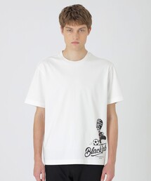 セール】【BLACK lab.】エンボスシャドーチェックTシャツ（Tシャツ