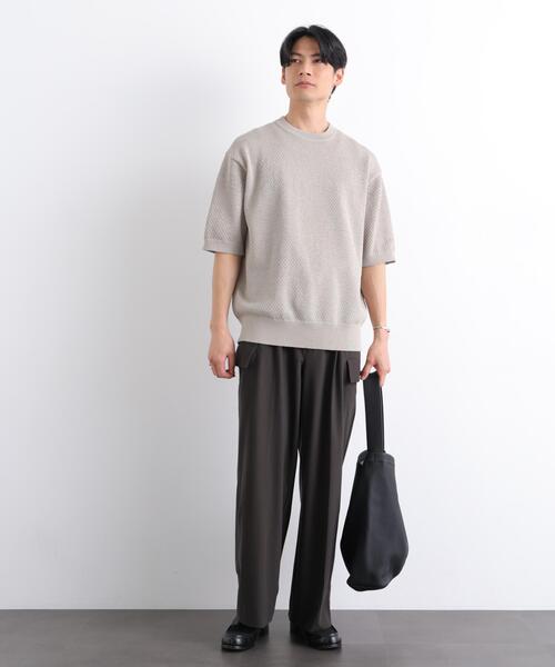 NANO universe(ナノユニバース)の「AIR TOOL イージーカーゴ(カーゴパンツ・メンズ・ブラック/カーキ・S/M/L)」の18枚目の写真