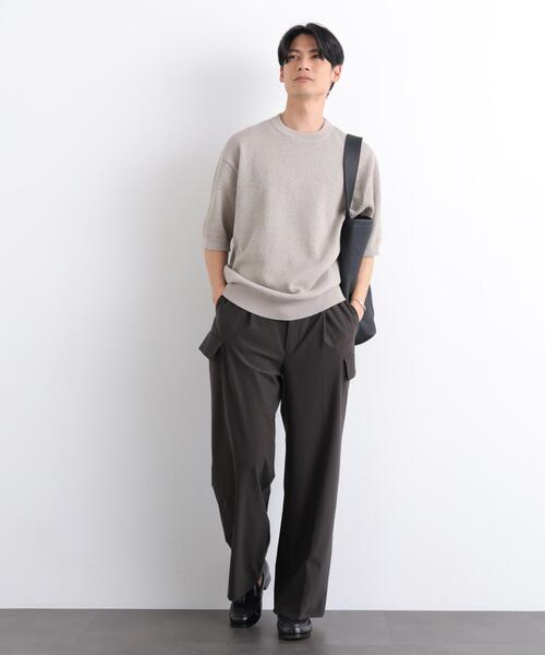 NANO universe(ナノユニバース)の「AIR TOOL イージーカーゴ(カーゴパンツ・メンズ・ブラック/カーキ・S/M/L)」の20枚目の写真