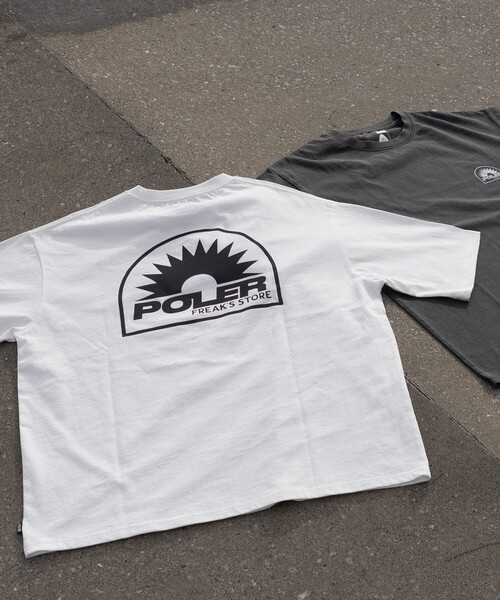 POLeR(ポーラー)の「POLeR × FREAK'S STORE/ポーラー × フリークスストア 別注 Response S/S Tee(Tシャツ/カットソー・メンズ・ホワイト/ブラック・LARGE/MEDIUM)」の8枚目の写真