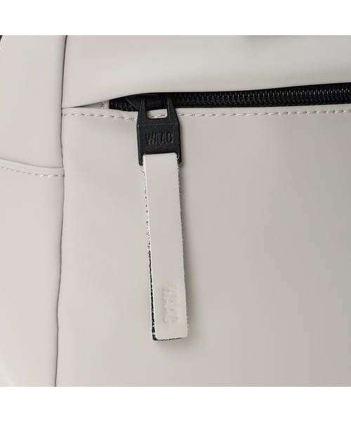 WAAC（ワック）の「MATTE FAUX LEATHER カートバッグ（ハンドバッグ・メンズ・グレー/ブラック・FREE）」の7枚目の写真
