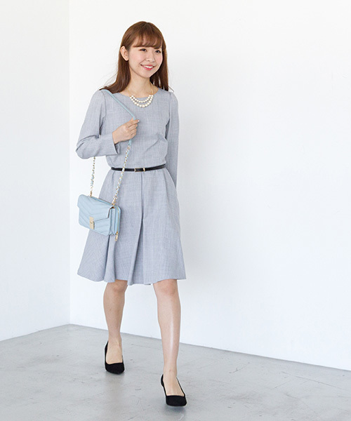 NATURAL BEAUTY BASIC（ナチュラルビューティーベーシック）の「レザースレンダーベルト（ベルト・レディース・ホワイト/ピンク/ベージュ/ブラック・MEDIUM）」の8枚目の写真