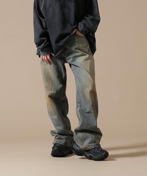 SIS(エスアイエス)の「SIS/エスアイエス/Flare Denim Pants(デニムパンツ・レディース・ブルー・L/M)」の1枚目の写真