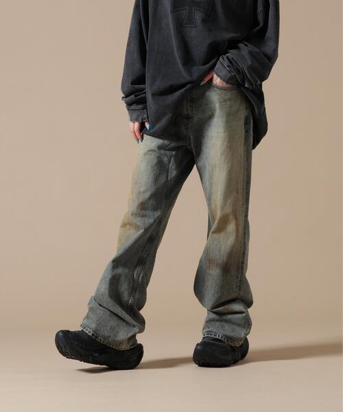 SIS(エスアイエス)の「SIS/エスアイエス/Flare Denim Pants(デニムパンツ・レディース・ブルー・L/M)」の2枚目の写真