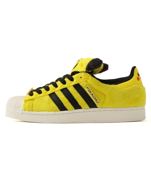 adidas（アディダス）の「adidas POKEMON SUPERSTAR II / アディダス ポケモン スーパースター II（スニーカー・メンズ・イエロー・24.5cm/24.0cm/23.5cm/23.0cm/29.0cm/28.5cm/28.0cm/27.5cm/27.0cm/26.5cm/26.0cm/25.5cm/25.0cm）」の3枚目の写真