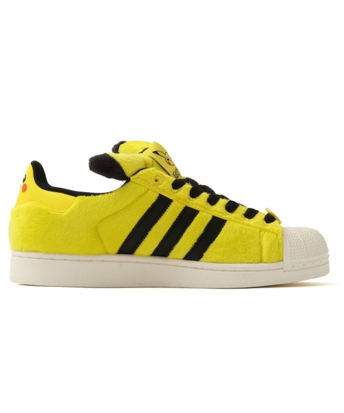 adidas（アディダス）の「adidas POKEMON SUPERSTAR II / アディダス ポケモン スーパースター II（スニーカー・メンズ・イエロー・24.5cm/24.0cm/23.5cm/23.0cm/29.0cm/28.5cm/28.0cm/27.5cm/27.0cm/26.5cm/26.0cm/25.5cm/25.0cm）」の4枚目の写真