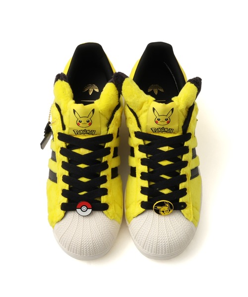 adidas（アディダス）の「adidas POKEMON SUPERSTAR II / アディダス ポケモン スーパースター II（スニーカー・メンズ・イエロー・24.5cm/24.0cm/23.5cm/23.0cm/29.0cm/28.5cm/28.0cm/27.5cm/27.0cm/26.5cm/26.0cm/25.5cm/25.0cm）」の7枚目の写真