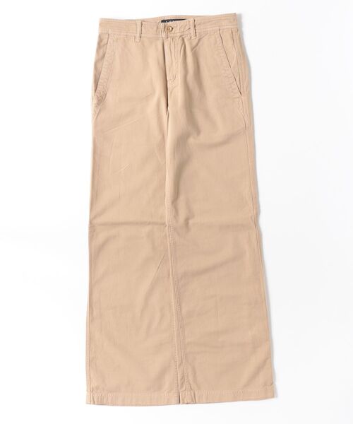 LAUREN RALPH LAUREN（ローレン ラルフ ローレン）の「コットン ツイル ワイドレッグ パンツ（その他パンツ・レディース・ブラウン系6・2/0/6/00）」の7枚目の写真