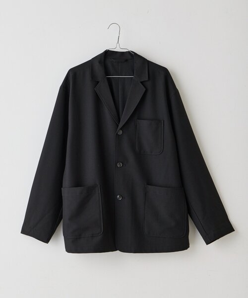 Kastane（カスタネ）の「【UNISEX/SETUP対応】3B テーラードジャケット（テーラードジャケット・レディース・グレー/ブラック・FREE）」の17枚目の写真