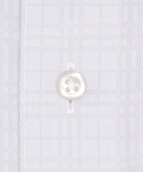 TOKYO SHIRTS(トウキョウシャツ)の「【吸水速乾】 形態安定ノンアイロン ボタンダウン 半袖ビジネスワイシャツ (大きいサイズ)(ビジネスシャツ・メンズ・グレー・首回り47cm/首回り45cm)」の4枚目の写真