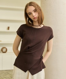 AIC. | フロントクロスニットトップス(その他トップス)