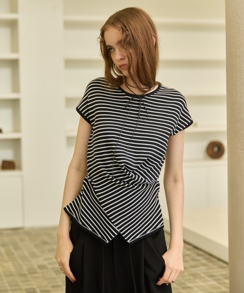 AIC.（エーアイシー）の「フロントクロスニットトップス（その他トップス・レディース・ブルー/ブラウン/ブラック/その他1・FREE）」の18枚目の写真