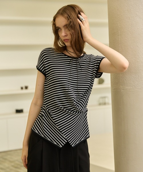 AIC.（エーアイシー）の「フロントクロスニットトップス（その他トップス・レディース・ブルー/ブラウン/ブラック/その他1・FREE）」の20枚目の写真
