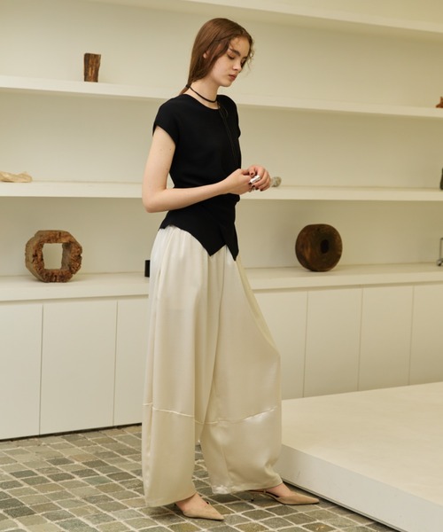 AIC.（エーアイシー）の「フロントクロスニットトップス（その他トップス・レディース・ブルー/ブラウン/ブラック/その他1・FREE）」の16枚目の写真