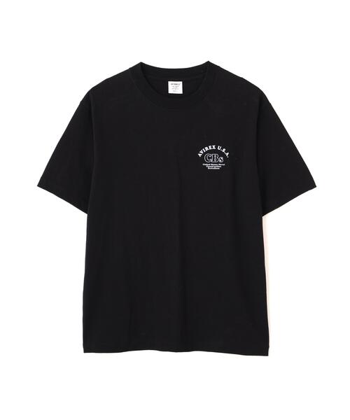 AVIREX(アヴィレックス)の「U.S. NAVAL CBs FLOCKY T-SHIRT / ユーエス ネイバル シービーズ フロッキー Tシャツ / AVIREX /アヴィレックス(Tシャツ/カットソー・メンズ・ブラック/ネイビー/ホワイト・XX-LARGE/X-LARGE/LARGE/MEDIUM)」の4枚目の写真