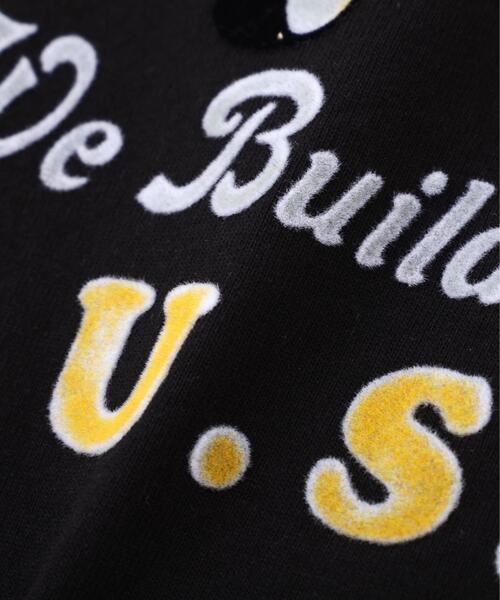 AVIREX(アヴィレックス)の「U.S. NAVAL CBs FLOCKY T-SHIRT / ユーエス ネイバル シービーズ フロッキー Tシャツ / AVIREX /アヴィレックス(Tシャツ/カットソー・メンズ・ブラック/ネイビー/ホワイト・XX-LARGE/X-LARGE/LARGE/MEDIUM)」の6枚目の写真