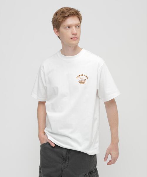 AVIREX(アヴィレックス)の「U.S. NAVAL CBs FLOCKY T-SHIRT / ユーエス ネイバル シービーズ フロッキー Tシャツ / AVIREX /アヴィレックス(Tシャツ/カットソー・メンズ・ブラック/ネイビー/ホワイト・XX-LARGE/X-LARGE/LARGE/MEDIUM)」の7枚目の写真