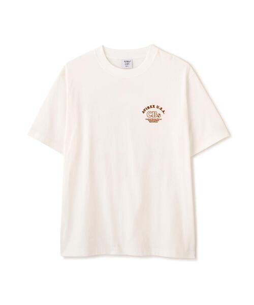 AVIREX(アヴィレックス)の「U.S. NAVAL CBs FLOCKY T-SHIRT / ユーエス ネイバル シービーズ フロッキー Tシャツ / AVIREX /アヴィレックス(Tシャツ/カットソー・メンズ・ブラック/ネイビー/ホワイト・XX-LARGE/X-LARGE/LARGE/MEDIUM)」の13枚目の写真