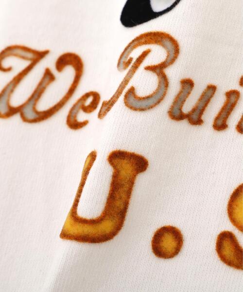 AVIREX(アヴィレックス)の「U.S. NAVAL CBs FLOCKY T-SHIRT / ユーエス ネイバル シービーズ フロッキー Tシャツ / AVIREX /アヴィレックス(Tシャツ/カットソー・メンズ・ブラック/ネイビー/ホワイト・XX-LARGE/X-LARGE/LARGE/MEDIUM)」の15枚目の写真