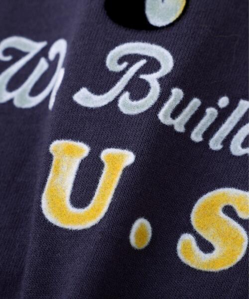 AVIREX(アヴィレックス)の「U.S. NAVAL CBs FLOCKY T-SHIRT / ユーエス ネイバル シービーズ フロッキー Tシャツ / AVIREX /アヴィレックス(Tシャツ/カットソー・メンズ・ブラック/ネイビー/ホワイト・XX-LARGE/X-LARGE/LARGE/MEDIUM)」の21枚目の写真