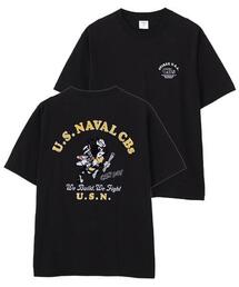 U.S. NAVAL CBs FLOCKY T-SHIRT / ユーエス ネイバル シービーズ フロッキー Tシャツ / AVIREX /アヴィレックス