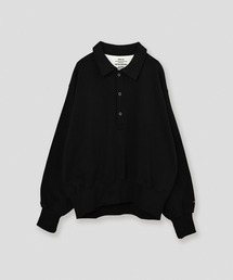 「KHA:KI / カーキ」SWEAT POLO PULLOVER
