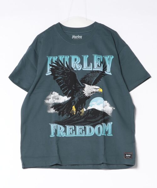 Hurley (ハーレー)の「【Hurley:ハーレー】ヘビーウェイトジャージーTシャツ FLIGHT SS(Tシャツ/カットソー・メンズ・ブルー・SMALL/MEDIUM/LARGE)」の5枚目の写真