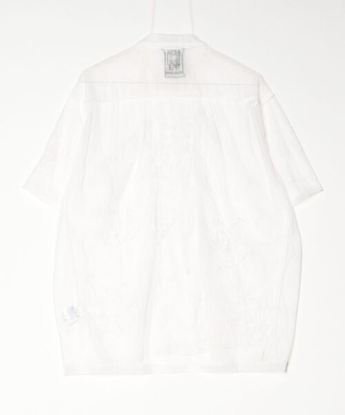 INDIA IS BEAUTIFUL（インディアイズビューティフル）の「【ROSE BUD別注】INDIA IS BEAUTIFUL/EMBROIDERED SHEER TULLE SHIRT（シャツ/ブラウス・レディース・ホワイト/ブラック・ONE SIZE）」の22枚目の写真