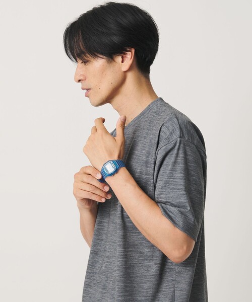 TIMEX（タイメックス）の「＜TIMEX＞T80 トランスルーセント 腕時計（デジタル腕時計・メンズ・その他1/ライトブルー・FREE）」の3枚目の写真