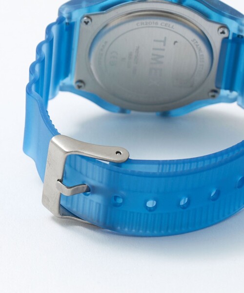 TIMEX（タイメックス）の「＜TIMEX＞T80 トランスルーセント 腕時計（デジタル腕時計・メンズ・その他1/ライトブルー・FREE）」の7枚目の写真