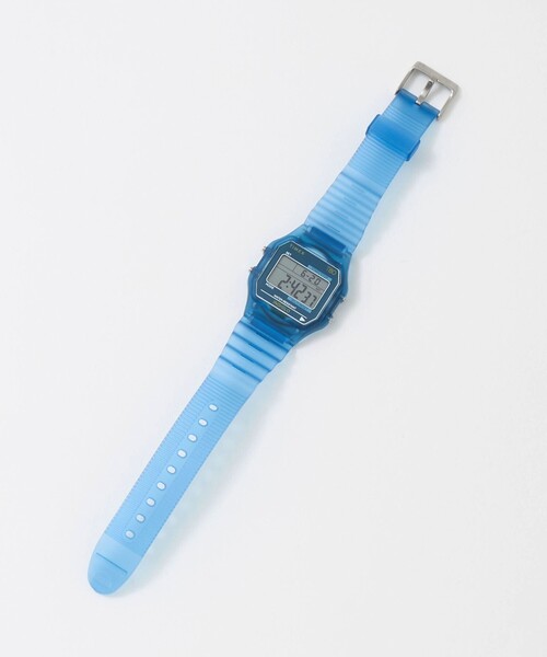 TIMEX（タイメックス）の「＜TIMEX＞T80 トランスルーセント 腕時計（デジタル腕時計・メンズ・その他1/ライトブルー・FREE）」の10枚目の写真