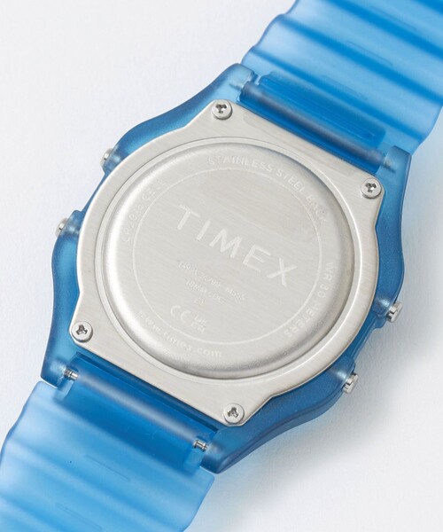 TIMEX（タイメックス）の「＜TIMEX＞T80 トランスルーセント 腕時計（デジタル腕時計・メンズ・その他1/ライトブルー・FREE）」の11枚目の写真