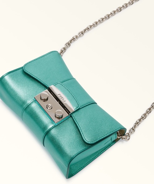 FURLA(フルラ)の「フルラ メトロポリス (Furla Metropolis) バッグ(ショルダーバッグ・レディース・グリーン系・ONE SIZE)」の4枚目の写真