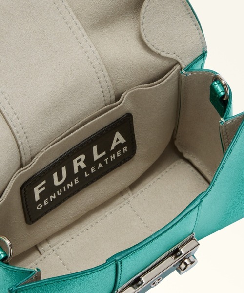 FURLA(フルラ)の「フルラ メトロポリス (Furla Metropolis) バッグ(ショルダーバッグ・レディース・グリーン系・ONE SIZE)」の3枚目の写真