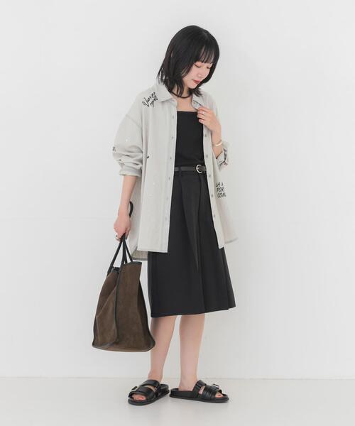 URBAN RESEARCH(アーバンリサーチ)の「『別注』PICCADILLY×URBAN RESEARCH 刺繍デニムシャツ(シャツ/ブラウス・レディース・ライトインディゴブルー/グレー系その他・FREE)」の17枚目の写真