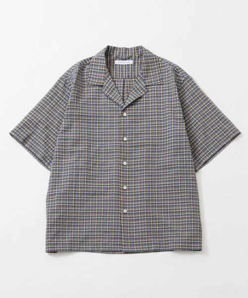URBAN RESEARCH(アーバンリサーチ)の「MINI PLAID SHIRTS(シャツ/ブラウス・メンズ・ネイビー/ブルー/オレンジ・LARGE/MEDIUM)」の3枚目の写真