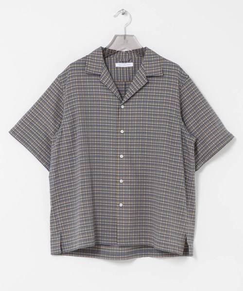 URBAN RESEARCH(アーバンリサーチ)の「MINI PLAID SHIRTS(シャツ/ブラウス・メンズ・ネイビー/ブルー/オレンジ・LARGE/MEDIUM)」の1枚目の写真