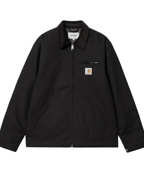 Carhartt(カーハート)の「【Carhartt】DETROIT JACKET(ブルゾン・メンズ・ブラック/ブラウン・MEDIUM)」の2枚目の写真