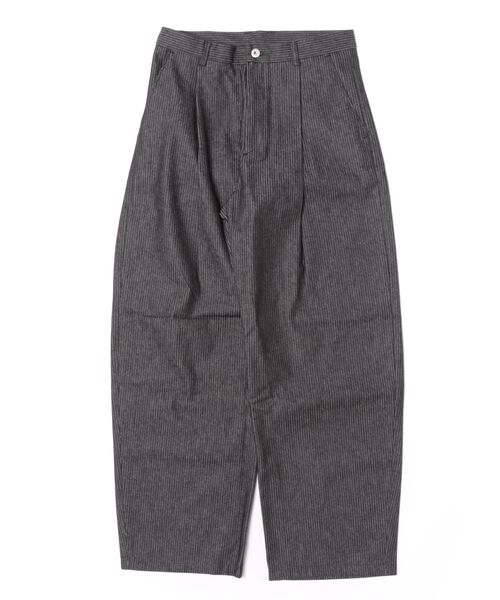 Chikashitsu +(チカシツプラス)の「【Chikashitsu +】stripe denim pants (2color) / 【チカシツプラス】ストライプデニムパンツ(デニムパンツ・メンズ・ブラック/ダークブルー・S)」の18枚目の写真